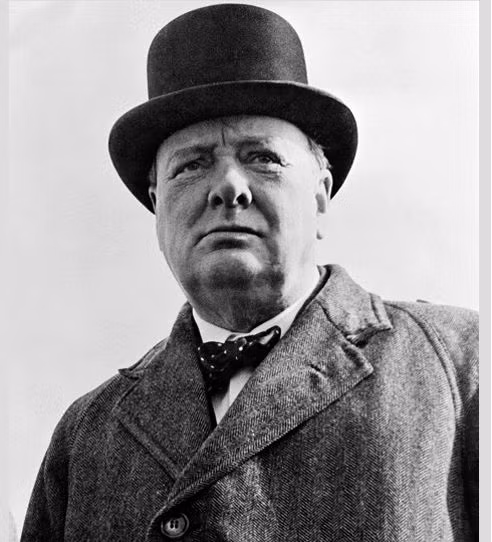 Winston Churchill.