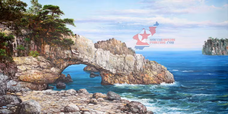 Biển cả. Họa sĩ: Lee Sung Keun.