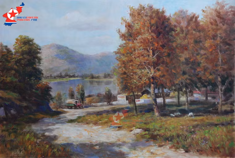 Mùa thu. Họa sĩ: Lee Win Chan.