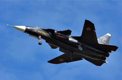 Mẫu thử nghiệm công nghệ Sukhoi Su-47.