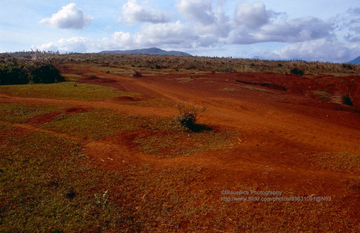 Khung cảnh ở Khe Sanh, nơi từng là chiến trường vô cùng khốc liệt năm 1968.
