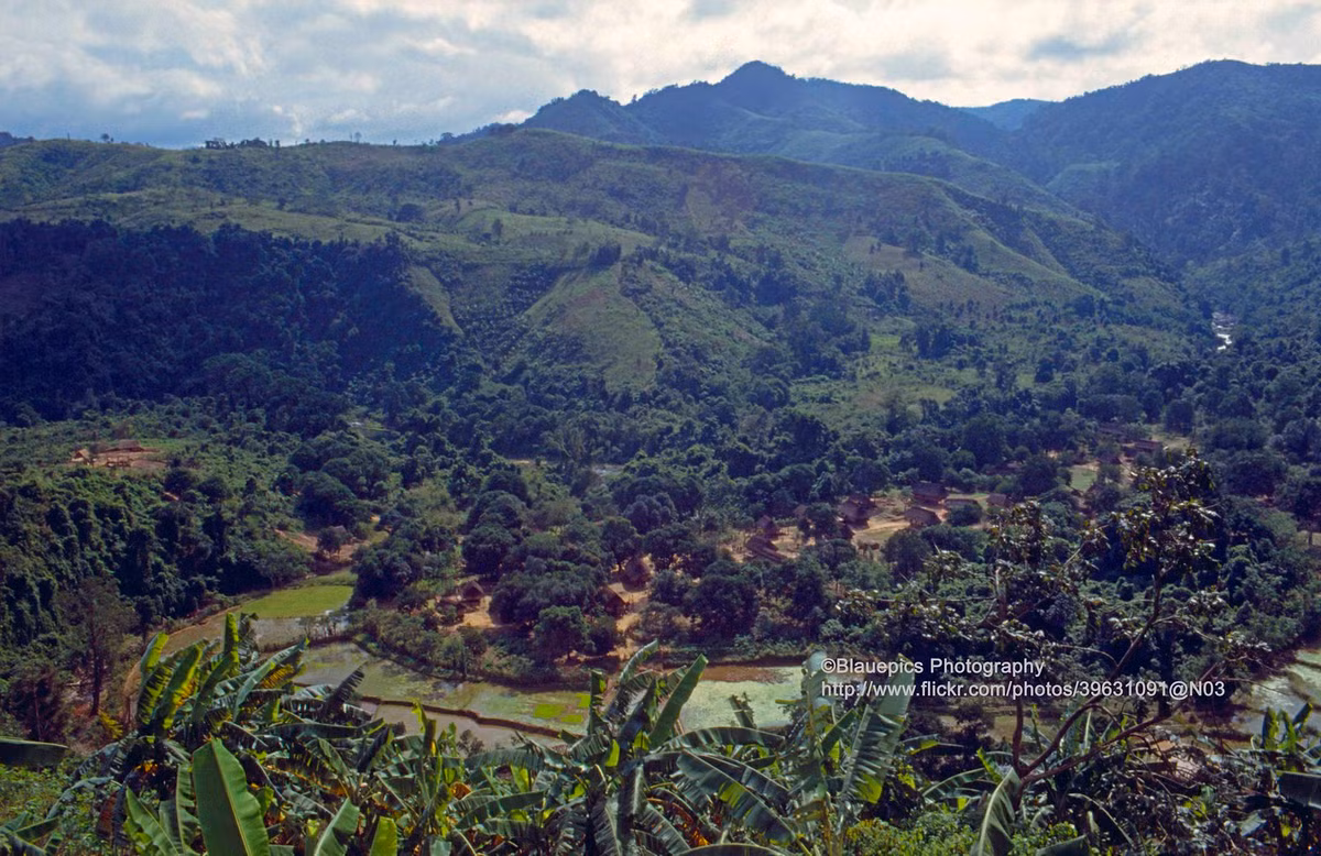 Bức tranh thanh bình ở nơi từng là tuyến lửa thời kháng chiến chống Mỹ.