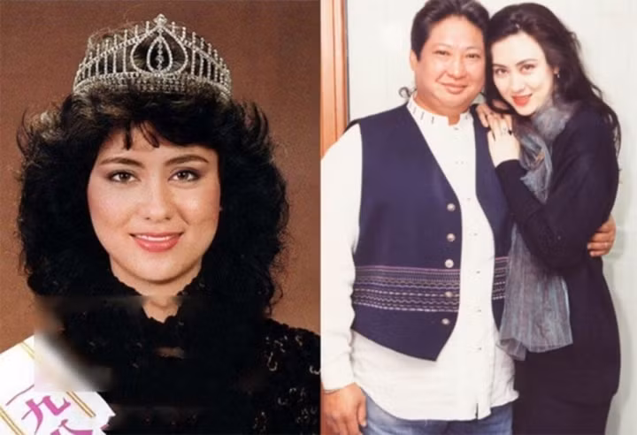 Người vợ thứ hai của Hồng Kim Bảo là Hoa hậu Cao Lệ Hồng.