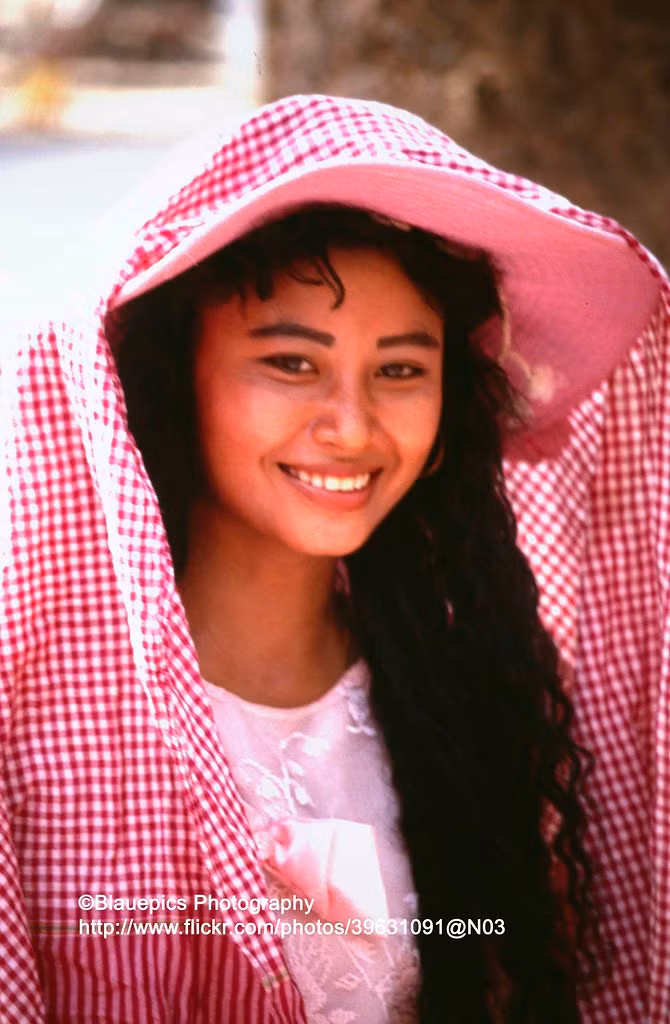 Chân dung người đẹp Phnom Penh.