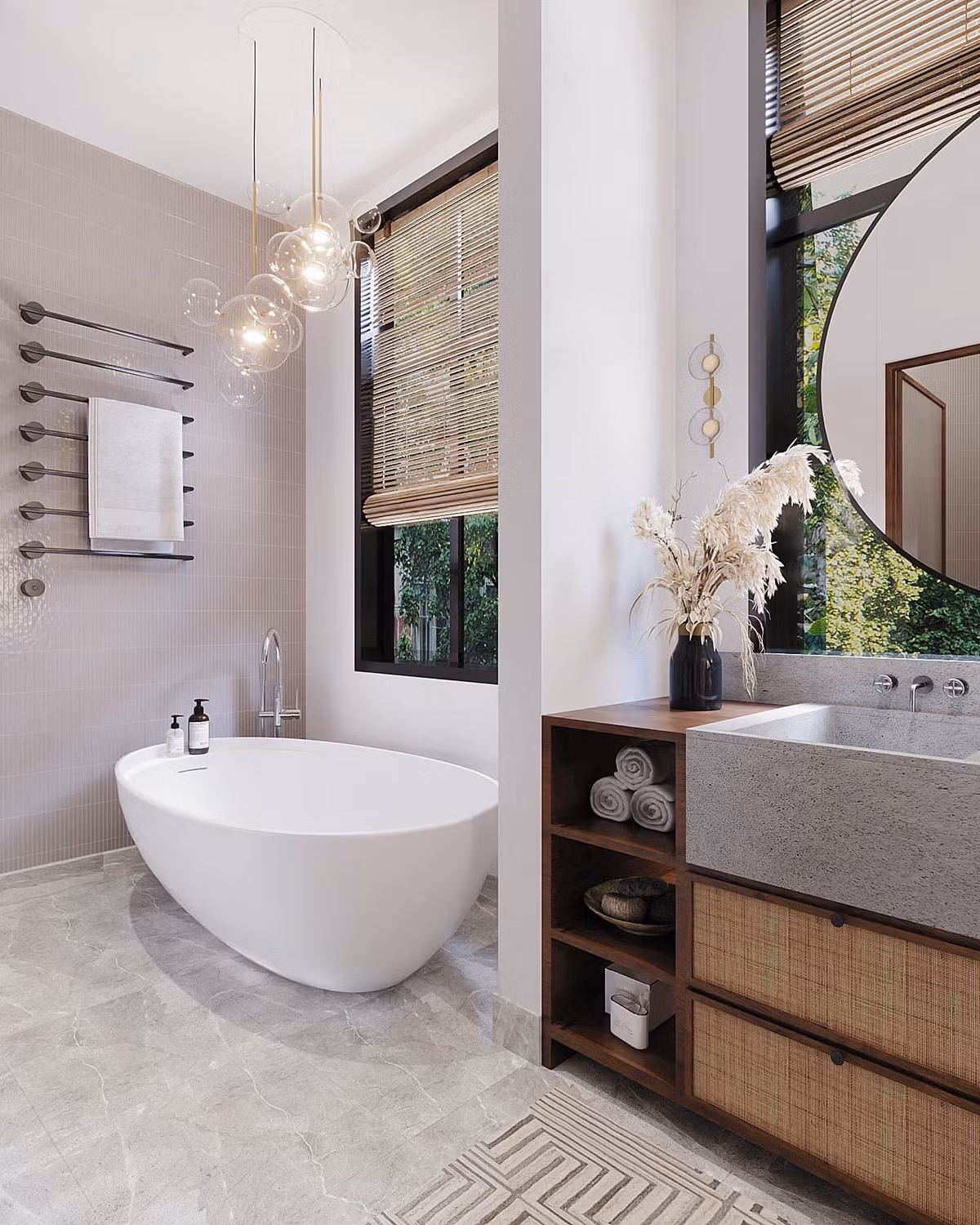 Khong gian biet thu don lap o Ha Noi mang hoi huong nghi duong-Hinh-5