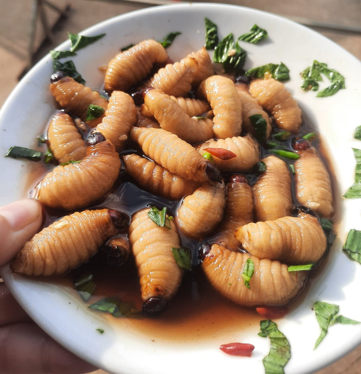 Ở Việt Nam, chúng đuông thường được ăn sống với nước mắm trong món ăn gọi là “đuông lội sông”. Các phương cách chế biến khác bao gồm nướng và hấp, được ăn kèm với gạo nếp và rau sống hoặc nấu với cháo. Ảnh: KhesaShop.