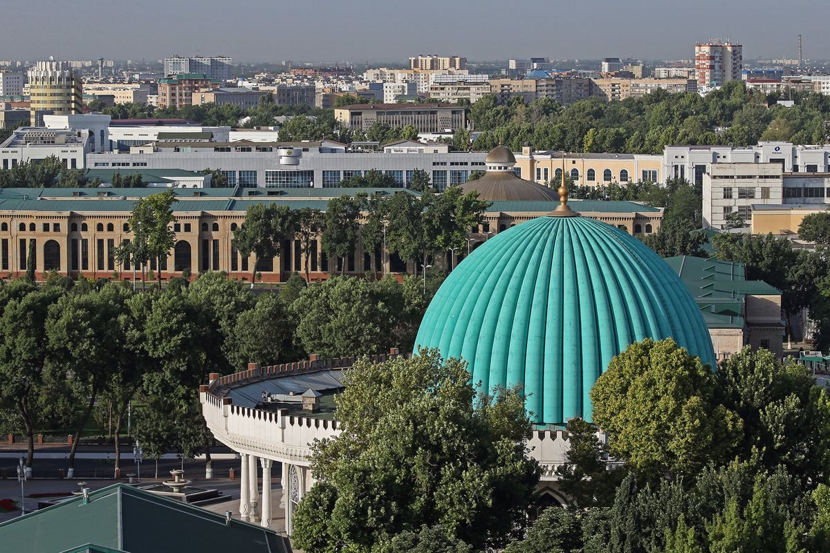  4. Tashkent (Cộng hòa Xã hội chủ nghĩa Xô viết Uzbekistan). Dân số năm 1989: 2.072.459. Dân số năm 2016: 2.371.300. Ảnh: Bloomberg.