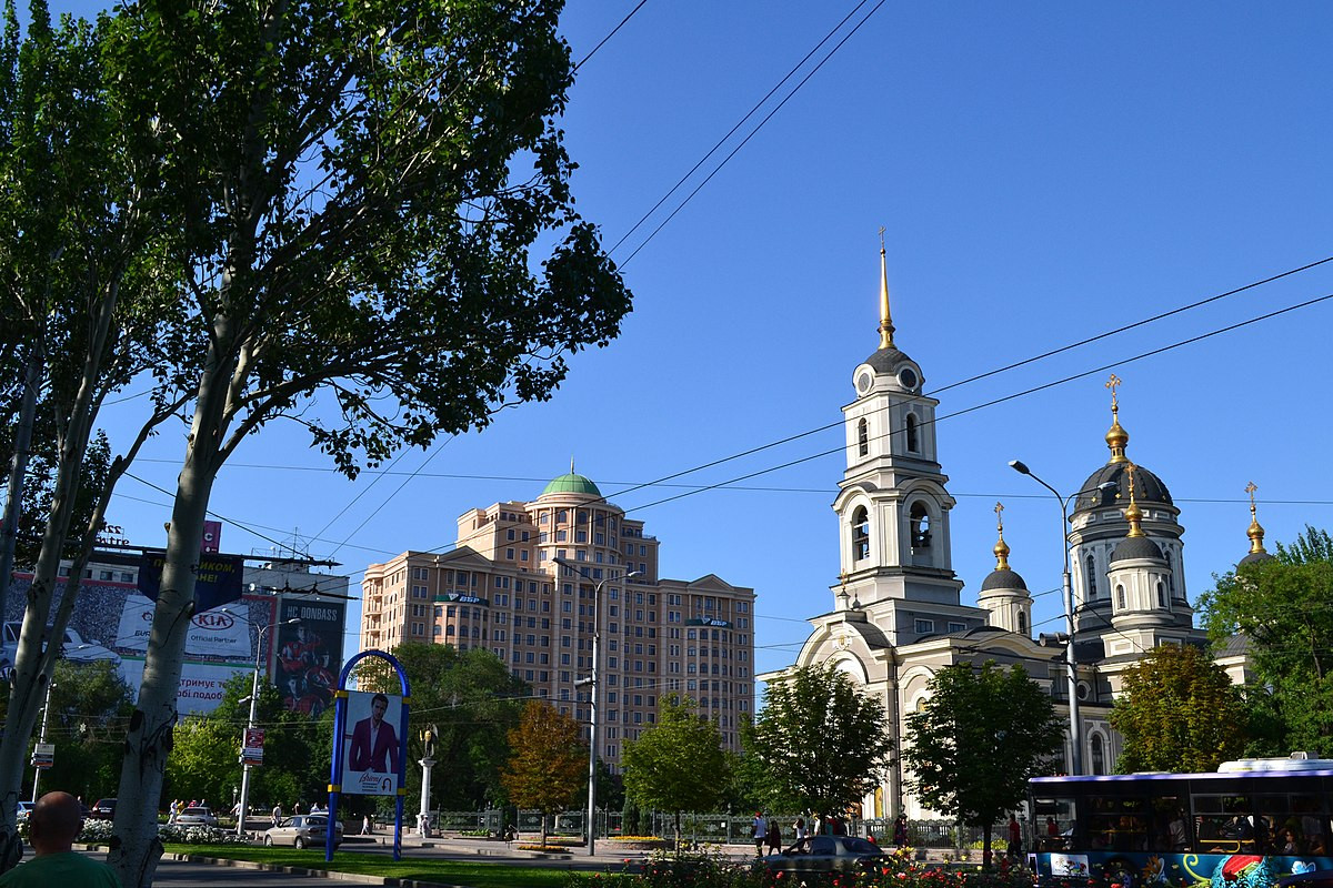 # 18. Donetsk (Cộng hòa Xã hội chủ nghĩa Xô viết Ukraina). Dân số năm 1989: 1.109.102. Dân số năm 2016: 936.257. Ảnh: Wikipedia.