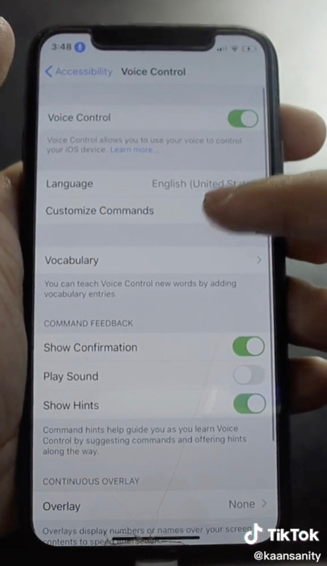 Cach mo khoa iPhone bang giong noi