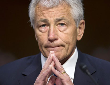Bộ trưởng Quốc phòng Chuck Hagel.