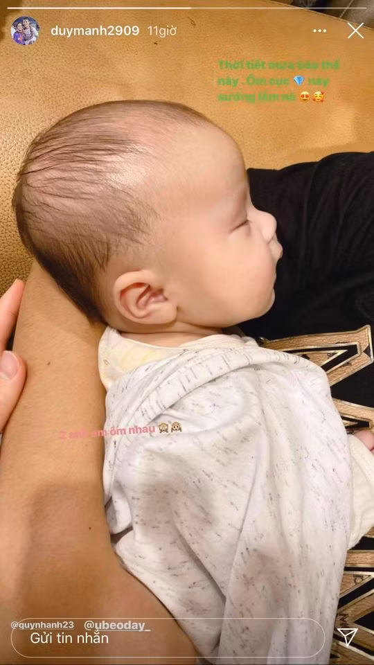 Con trai Duy Manh chinh thuc gia nhap hoi 'hot kid' Viet