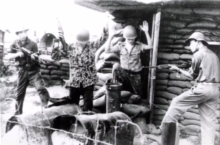 Quân ngụy bị bắt trong chiến dịch Quảng Trị năm 1972.