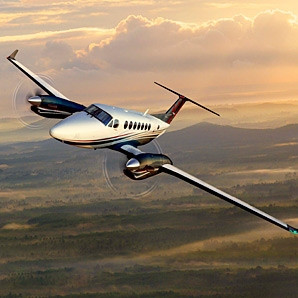 Beechcraft King Air 350i (7,5 triệu USD) là chiếc máy bay tư duy nhất có thể chở đến 10 người mà vẫn cực kỳ tiết kiệm nhiên liệu.