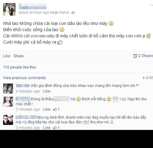 Với những phát ngôn và thái độ ngông cuồng của Tuyên A., cư dân mạng đang kịch liệt chỉ trích kẻ vũ phu này. Nhiều người thương, tội nghiệp cho Giang A., một số khác lại hoài nghi Tuyên A. ham "nổi tiếng ảo", cố tình gây sự chú ý để trở thành tâm điểm.