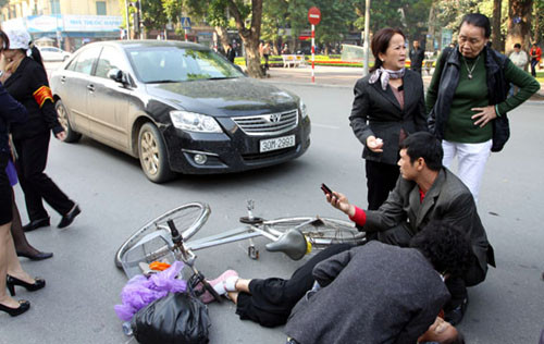 Hiện trường vụ tai nạn