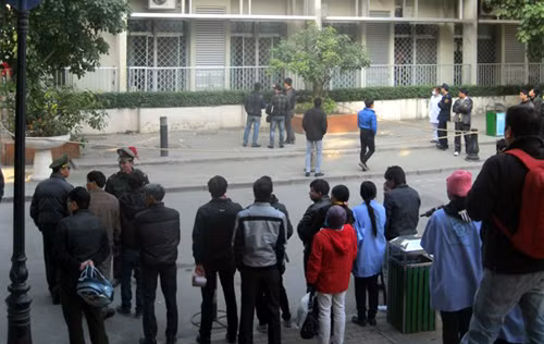 ... khu vực nạn nhân tử vong.