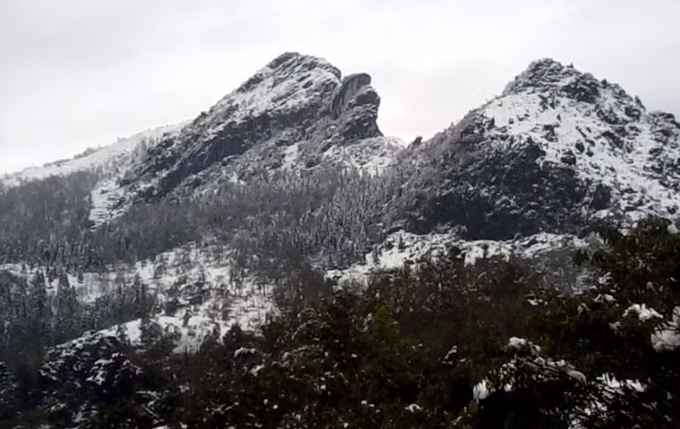 Kỳ thú của thiên nhiên bị tuyết nhuộm bạc.