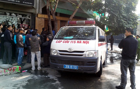 Một cụ già tử vong.