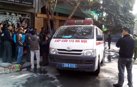 Một cụ già tử vong.