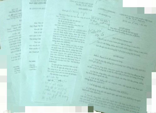 Hàng loạt đơn khiếu nại của bà Phạm Thị Vân Yến, công tác tại Khoa Dược, BV ĐK Sơn Tây, về việc bệnh viện này chi trả sai quy định của nhà nước về việc thanh toán tiền bồi dưỡng chống dịch cúm H1N1.