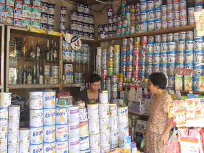 Sữa dành cho trẻ em dưới 6 tuổi thuộc hàng hóa thực hiện bình ổn giá.