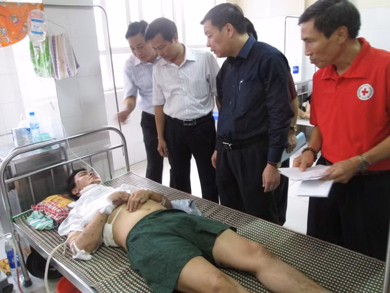 Hiện vẫn còn rất nhiều nạn nhân của vụ nổ vẫn đang được điều trị tại bệnh viện địa phương.