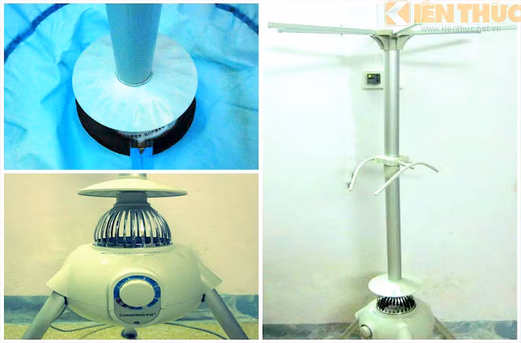 Khi hoạt động, khí nóng sẽ chuyển động đối lưu trong lồng đựng, lấy đi lượng nước ở quần áo, hệ thống hẹn giờ sẽ tự động ngắt máy, tránh rò rỉ điện. 