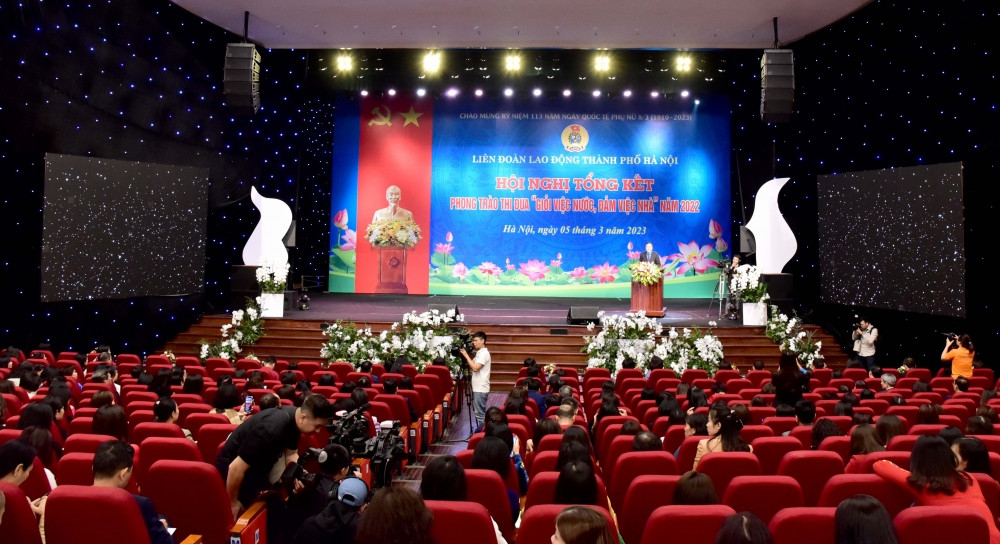 Ton vinh, tri an nu can bo, doan vien Cong doan Thu do xuat sac-Hinh-3