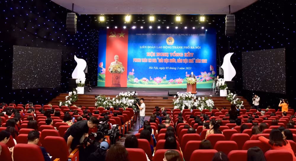 Ton vinh, tri an nu can bo, doan vien Cong doan Thu do xuat sac-Hinh-3