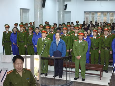 Dương Chí Dũng trước vành móng ngựa.