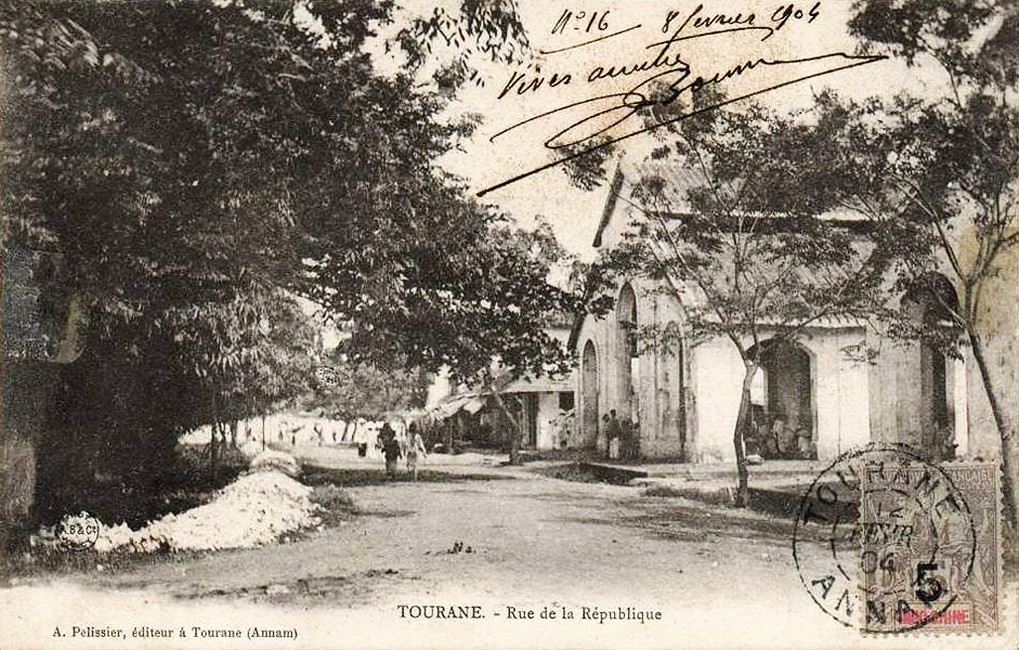 Đường Republique khoảng năm 1904.