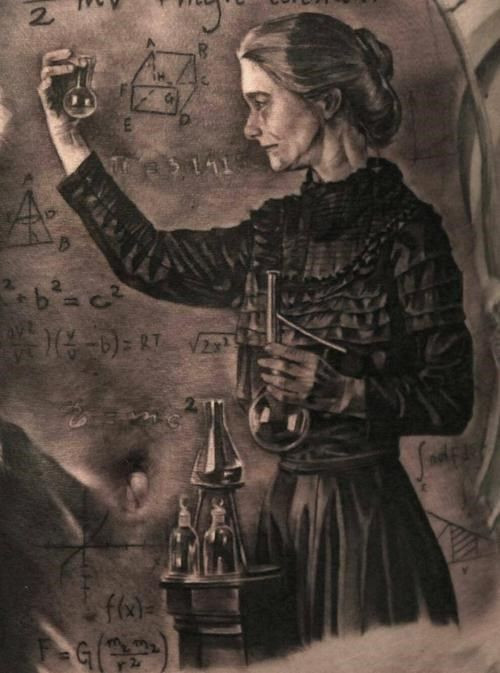 Marie Curie kết luận, quặng uranium hoạt động mạnh là do sự hiện diện của những yếu tố gọi là chất phóng xạ (radioactif). Đây là những chất có đặc tính tự biến thành chất khác, rồi phát ra năng lượng, khó thấy bằng phương pháp phân tích hóa học cổ điển.