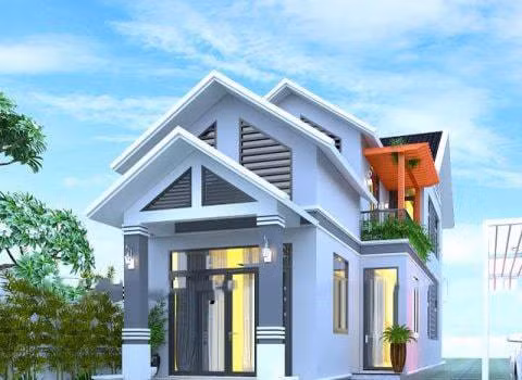 Nha ong mai Thai 5x20m o do thi dep khong ti vet nho thiet ke thong minh-Hinh-2