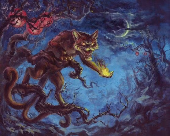 Cuốn nhật ký "Meigetsuki" (ghi chép từ năm 1180-1235) của thi nhân Fujiwara Sadaie có đoạn viết rằng vào năm đầu niên hiệu Tenpuku (1233) tại Nam đô (tên cũ là kinh đô Heijo) đã xảy ra vụ Nekomata ăn thịt người.