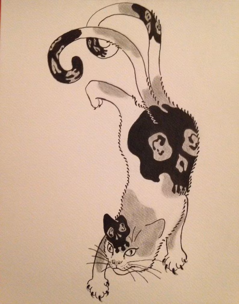 Cái đuôi đặc trưng chính là nguồn gốc tên gọi "Nekomata". Trong tiếng Nhật, "neko" nghĩa là con mèo, còn "mata" nghĩa là chạc cây phân nhánh.