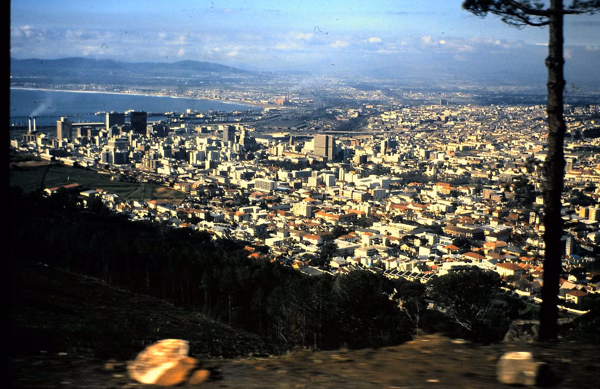 Thành phố Cape Town nhìn từ trên cao.