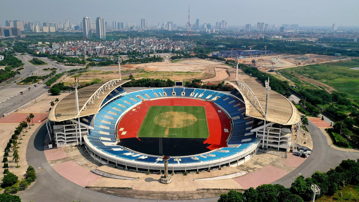 Khu lien hop the thao quoc gia My Dinh bi phong toa tai khoan