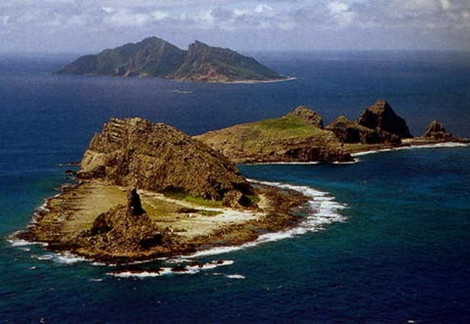 Quần đảo Senkaku/Điếu Ngư đang tranh chấp.