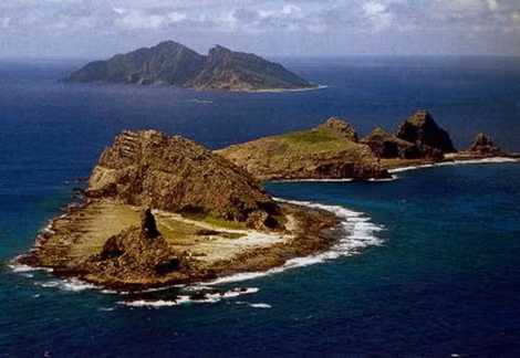 Quần đảo Senkaku/Điếu Ngư đang tranh chấp.