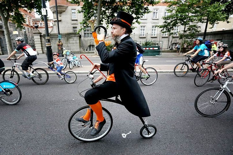 Ngày hội đi xe đạp ở London