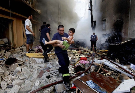 Nội chiến Syria đã lan sang thủ đô Beirut, Lebanon.