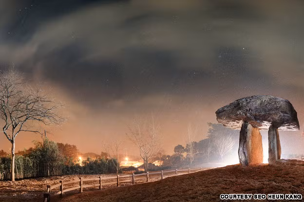 Gochang Dolmen được coi là Stonehendge của Hàn Quốc.