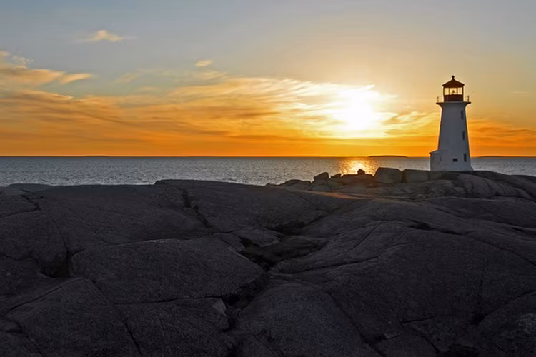 Hải đăng Peggy's Point, Canada.