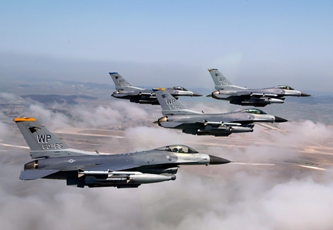 Máy bay chiến đấu F-16 Falcon của Mỹ