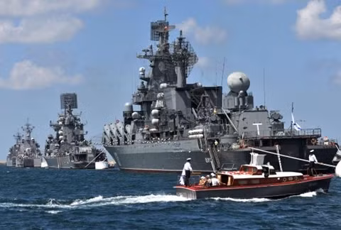 Tàu chiến của Hạm đội Biển Đen.