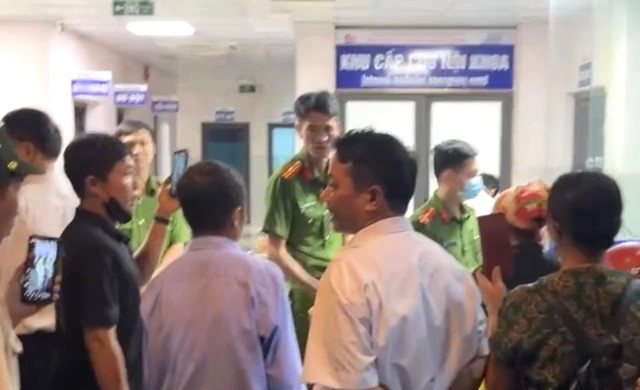 Be gai 7 tuoi tu vong bat thuong tai benh vien o Thanh Hoa