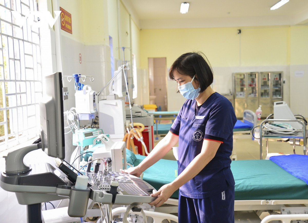 Đơn vị hồi sức cấp cứu quan trọng nhất trong bệnh viện dã chiến về cơ bản đã hoàn thiện có thể đưa vào sử dụng ngay.