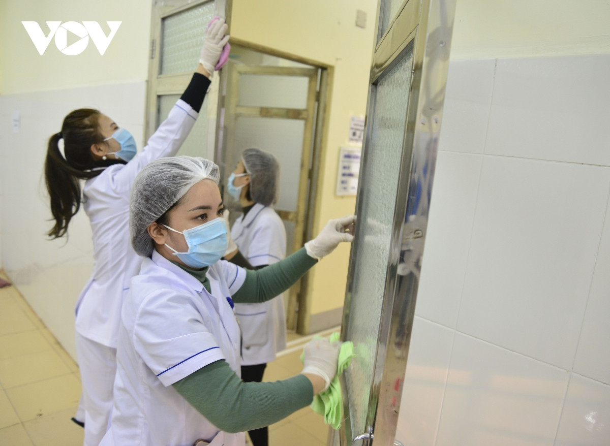 Mọi công việc được diễn ra với tinh thần cao nhất "chống dịch như chống giặc"