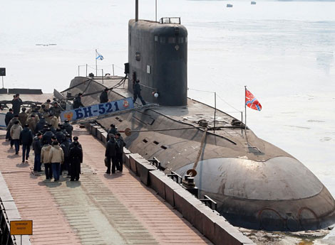 Tàu ngầm Project 877 của Hải quân Nga.