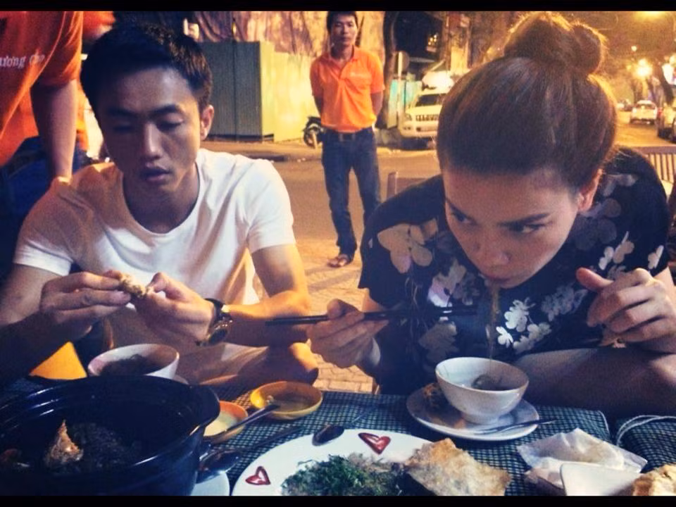 Hình ảnh được cho là mới nhất của cặp đôi.